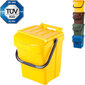 Atkritumu šķirošanas tvertne Urba plus, 40L, dzeltena цена и информация | Komposta kastes un āra konteineri | 220.lv