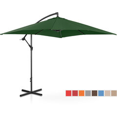 Dārza lietussargs, 250x250 cm, zaļš цена и информация | Зонты, маркизы, стойки | 220.lv