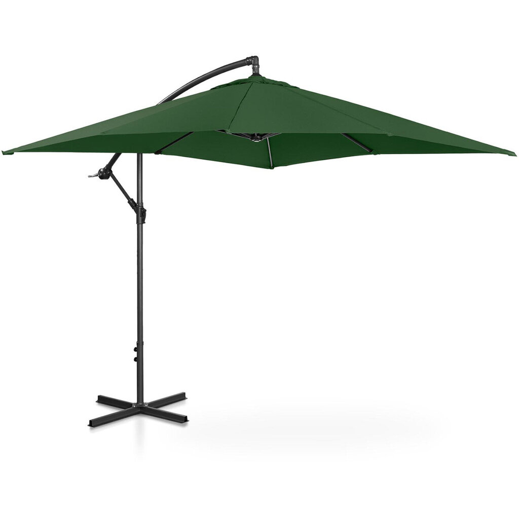 Dārza lietussargs, 250x250 cm, zaļš cena un informācija | Saulessargi, markīzes un statīvi | 220.lv