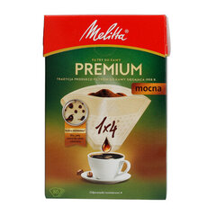 Melitta - Papīra kafijas filtri 1x4 - Premium - 80 gab цена и информация | Кухонные принадлежности | 220.lv