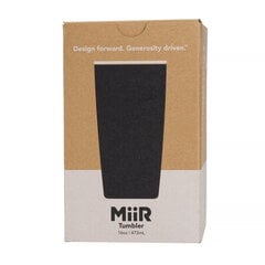 MiiR - Tumbler Black - Krūze 470ml cena un informācija | Termosi, termokrūzes | 220.lv