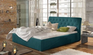Кровать Eltap Milano, 140x200 см, синего цвета цена и информация | Кровати | 220.lv
