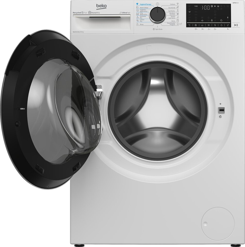 Beko B5DFT59447W cena un informācija | Veļas mašīnas | 220.lv