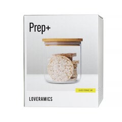 Loveramics - Prep+ Стеклянная банка для хранения - банка 1500 мл - прозрачная цена и информация | Посуда для хранения еды | 220.lv