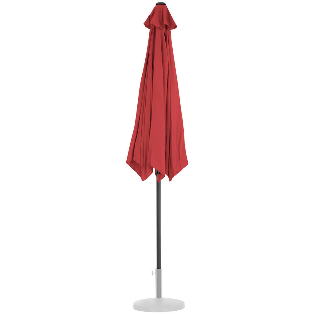 Dārza lietussargs, 300 cm, sarkans цена и информация | Saulessargi, markīzes un statīvi | 220.lv