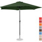 Dārza lietussargs, 300 cm, zaļš cena un informācija | Saulessargi, markīzes un statīvi | 220.lv