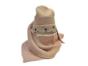 Komplekts bērniem Laura Biagiotti, rozā цена и информация | Шапки, перчатки, шарфы для девочек | 220.lv