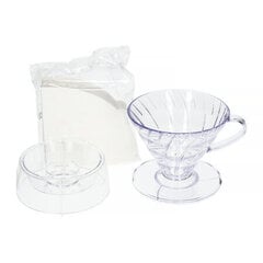 Hario - V60 Drip-Assist Set - Комплект капельницы V60-02 + насадка + фильтры цена и информация | Чайники, кофейники | 220.lv