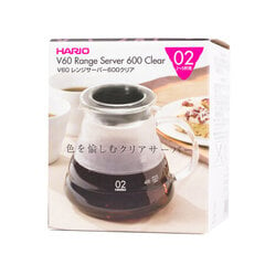 Сервер Hario Range V60-02 - 600 мл цена и информация | Чайники, кофейники | 220.lv