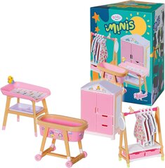 Мебельный игровой набор для детей "Baby Born Minis" цена и информация | Игрушки для девочек | 220.lv