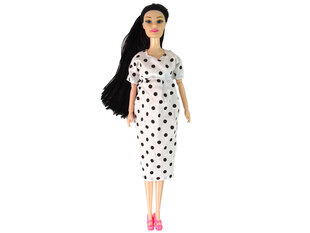 Беременная кукла в белом платье цена и информация | Игрушки для девочек | 220.lv
