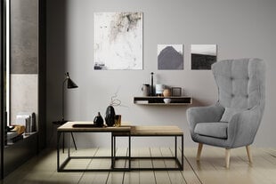 Dzīvojamās istabas mēbeļu komplekts Eltap Clar + Arti, brūns/pelēks цена и информация | Кресла в гостиную | 220.lv