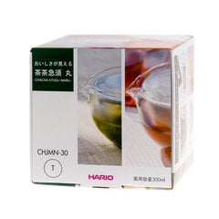 Hario Chacha Kyusu-Maru - Чайник для заваривания чая 300мл цена и информация | Чайники, кофейники | 220.lv