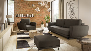 Комплект мягкой мебели из 3 частей Eltap Megis, коричневый цвет цена и информация | Комплекты мягкой мебели | 220.lv