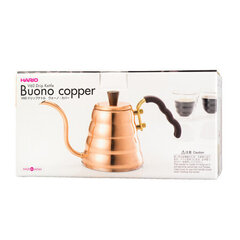Чайник Hario Copper Buono 900 мл Новый - Медный чайник цена и информация | Чайники, кофейники | 220.lv