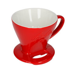 Фарфоровая капельница для кофе Melitta 102 - красный цена и информация | Чайники, кофейники | 220.lv