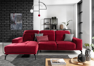 Stūra dīvāns Eltap Torrense, sarkans cena un informācija | Stūra dīvāni | 220.lv