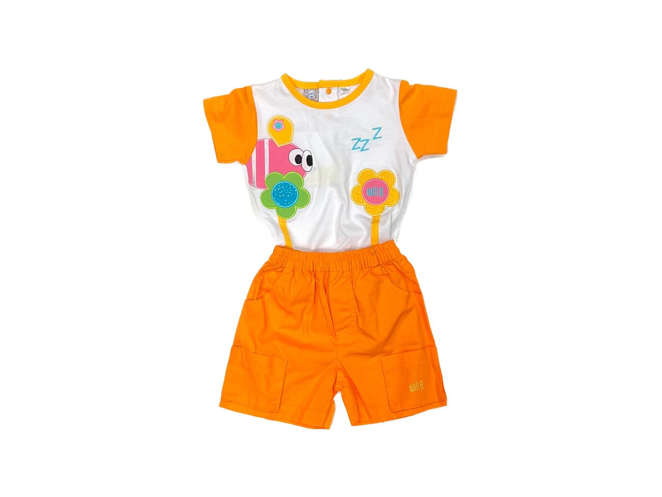 Komplekts WillB 2in1, dažādu krāsu цена и информация | Apģērbu komplekti jaundzimušajiem | 220.lv