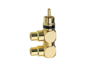 Inakustik Adapteris Premium RCA F / Y Adapter, 2 gab. цена и информация | Кабели и провода | 220.lv