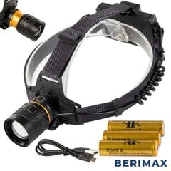 BERIMAX Galvas lukturis P160 BRM_5907451347379 цена и информация | Фонарики | 220.lv