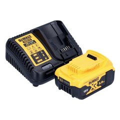 DeWalt DCF 850 P1 akumulatora triecienatslēga 18 V 205 Nm 1/4" bezsuku + 1x akumulators 5,0 Ah + lādētājs cena un informācija | Skrūvgrieži, urbjmašīnas | 220.lv