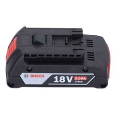 Bosch GSB 18V-55 Professional bezvadu triecienurbjmašīna 18 V 55 Nm bezsuku + 1x akumulators 2,0 Ah + korpuss - bez lādētāja kaina ir informacija | Skrūvgrieži, urbjmašīnas | 220.lv