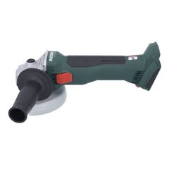 Аккумуляторная угловая шлифовальная машинка Metabo W 18 LT BL 9-125, 18 В, с аккумулятором и блоком для зарядки цена и информация | Шлифовальные машины | 220.lv