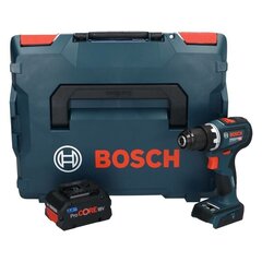 Bosch GSR 18V-90 C profesionāla akumulatora urbjmašīna 18 V 64 Nm bezsuku + 1x ProCORE 8,0 Ah akumulators + L-Boxx - bez lādētāja cena un informācija | Skrūvgrieži, urbjmašīnas | 220.lv