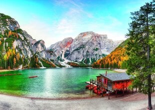 Puzle Educa Braies ezers, 3000 g. cena un informācija | Puzles, 3D puzles | 220.lv