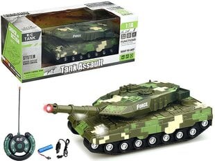 Radiovadāms RC tanks, 36,5x15x14,5cm цена и информация | Игрушки для мальчиков | 220.lv