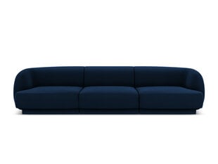 Dīvāns Micadoni Home Miley Miley 259x85x74 cm, zils cena un informācija | Dīvāni | 220.lv