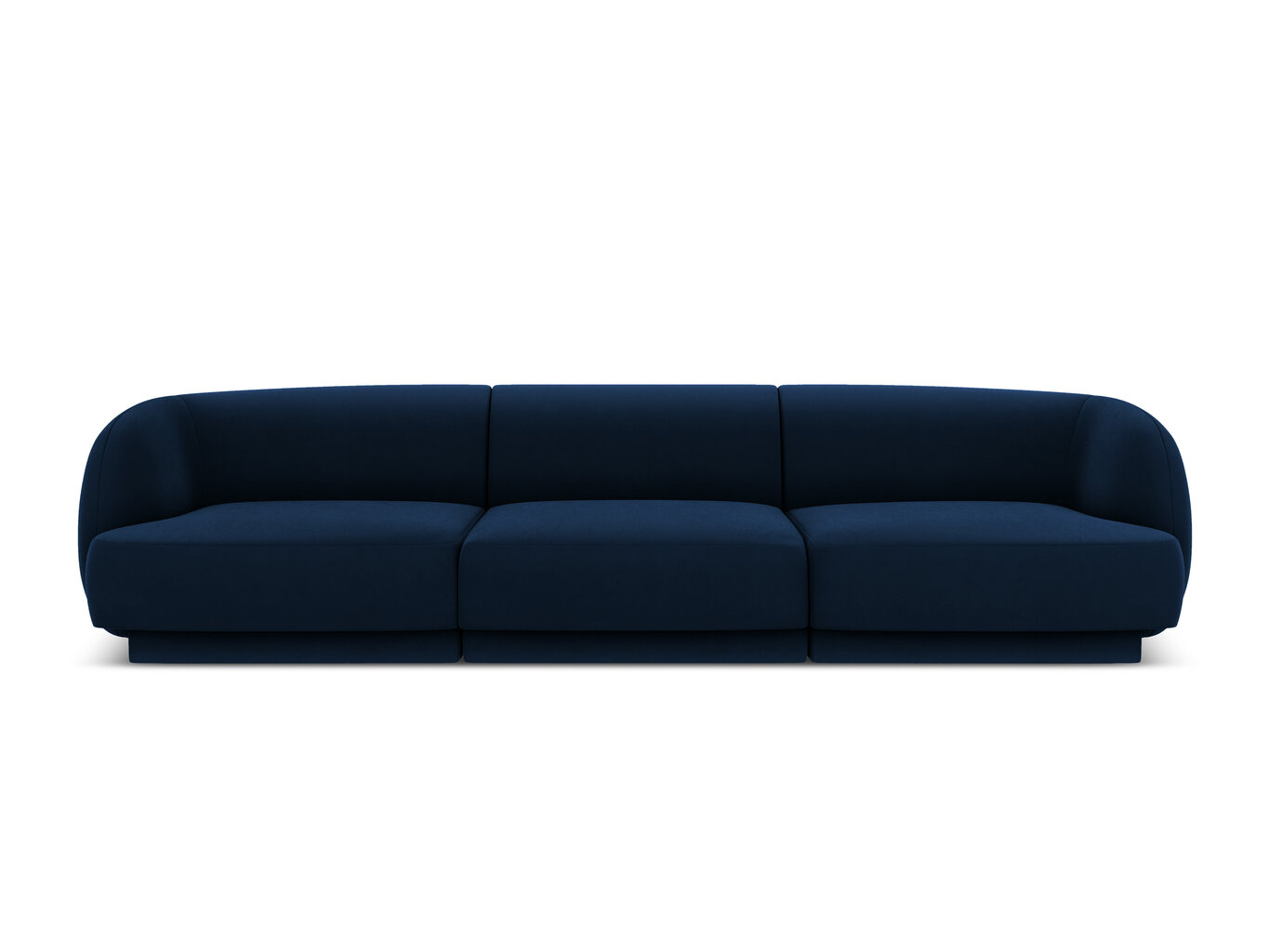 Dīvāns Micadoni Home Miley Miley 259x85x74 cm, zils цена и информация | Dīvāni | 220.lv
