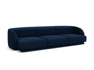 Dīvāns Micadoni Home Miley Miley 259x85x74 cm, zils cena un informācija | Dīvāni | 220.lv