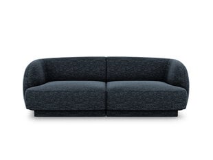 Dīvāns Micadoni Home Miley 184x85x74 cm, melns cena un informācija | Dīvāni | 220.lv