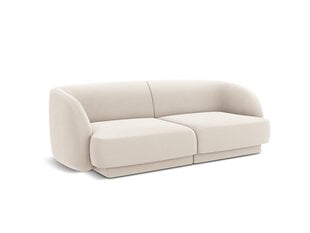 Dīvāns Micadoni Home Miley 184x85x74 cm, smilškrāsas cena un informācija | Dīvāni | 220.lv