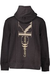 Calvin Klein džemperis vīriešiem J30J322524, melns cena un informācija | Vīriešu jakas | 220.lv