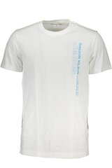 Calvin Klein T-krekls vīriešiem J30J323532, balts cena un informācija | Vīriešu T-krekli | 220.lv