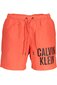 Calvin Klein peldšorti vīriešiem KM0KM00794, sarkani цена и информация | Peldšorti, peldbikses | 220.lv