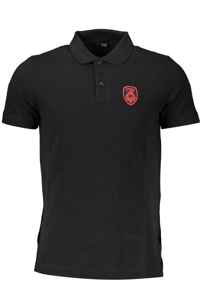 Cavalli Class vīriešu t-krekls QXT64H-KB010, melns cena un informācija | Vīriešu T-krekli | 220.lv