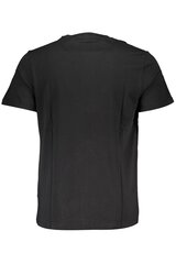 Gian Marco Venturi T-krekls vīriešiem AU00782-ALVARO, melns цена и информация | Мужские футболки | 220.lv