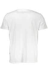 Gian Marco Venturi T-krekls vīriešiem AU00787-LIVIO, balts цена и информация | Мужские футболки | 220.lv