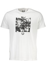 Gian Marco Venturi T-krekls vīriešiem AU00787-LIVIO, balts цена и информация | Мужские футболки | 220.lv