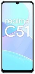 Realme C51 4/128GB Mint Green cena un informācija | Mobilie telefoni | 220.lv