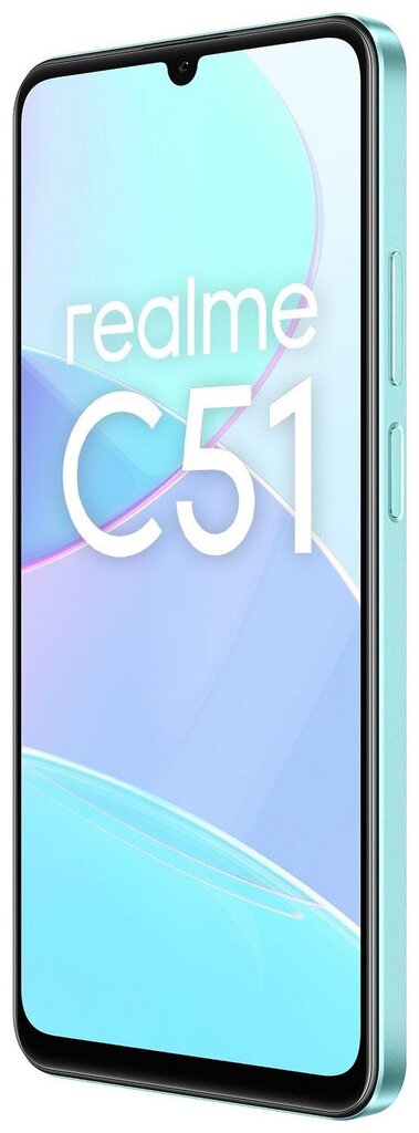 Realme C51 4/128GB Mint Green cena un informācija | Mobilie telefoni | 220.lv