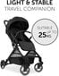 Hauck rati Travel N Care, Black cena un informācija | Bērnu rati | 220.lv