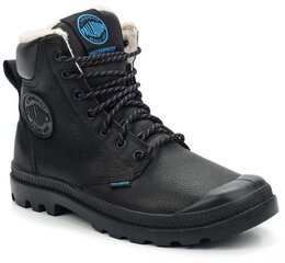 Palladium ziemas zābaki Pampa Sport Cuff WPS Waterproof / Warm / Melni цена и информация | Женские сапоги | 220.lv