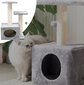 Kaķu māja ar skrāpi un torņiem, 70cm цена и информация | Kaķu mājas, nagu asināmie | 220.lv