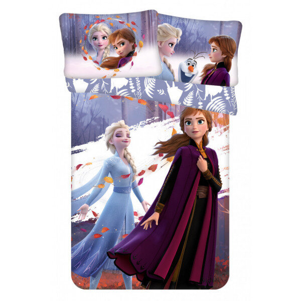 Disney Ice Magic Sister Love 140x200 cm gultasvieta цена и информация | Bērnu gultas veļa | 220.lv