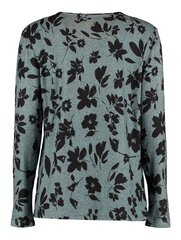 Zabaione женская рубашка LYLEA TSP*01, зелёный/черный 4067218611493 цена и информация | Женские футболки | 220.lv
