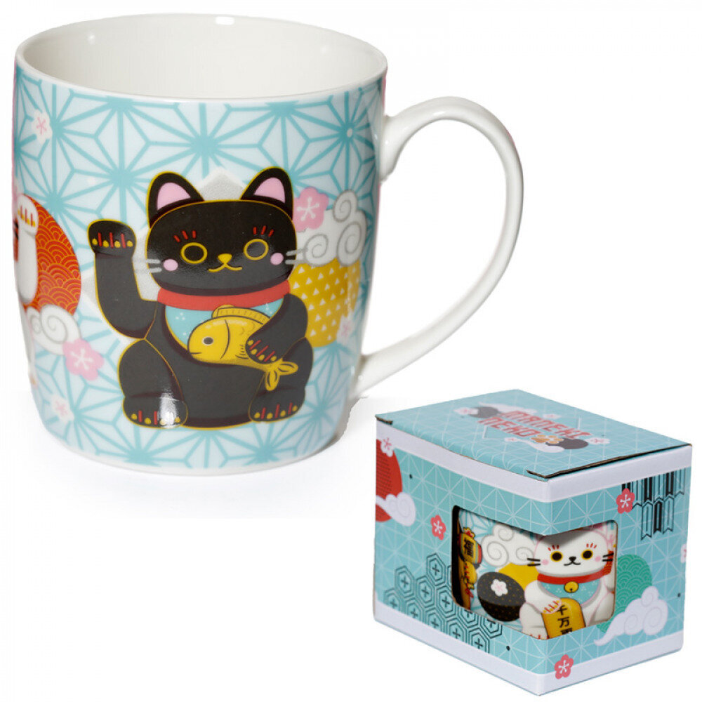 Krūze Lucky Cat Maneki Neko цена и информация | Oriģinālas krūzes | 220.lv